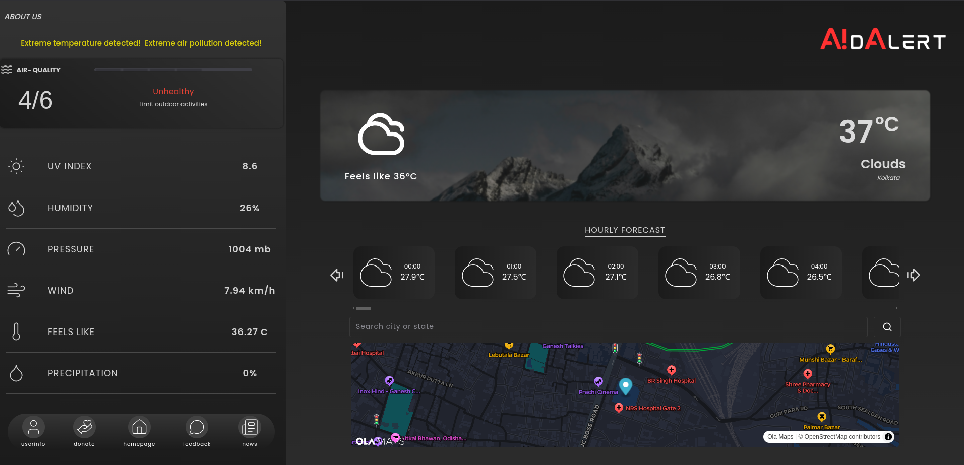 AIDALERT - Emergency Response App